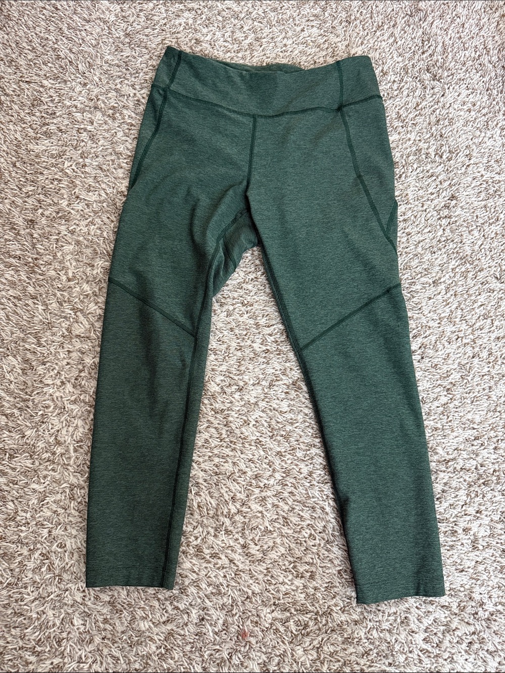 Outdoor Voices Forest Green High-Rise Leggings